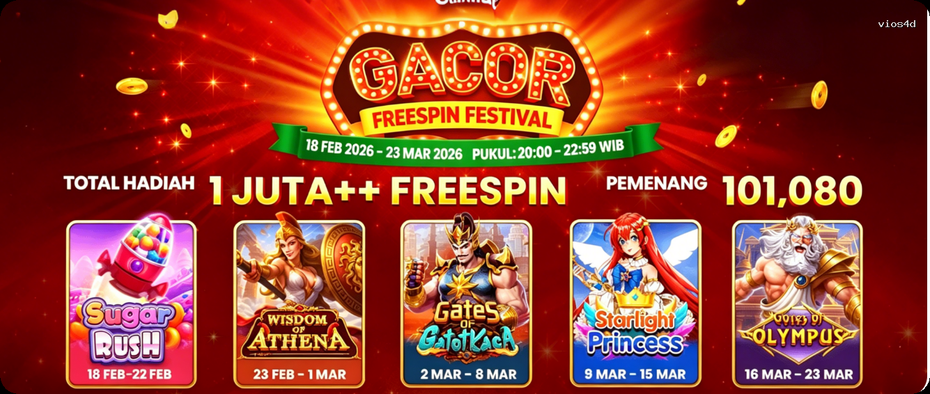 Login vios4d Sekarang Bonus Melimpah
